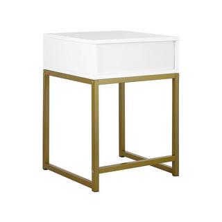 Beliani Table d'appoint en MDF Moderne LARGO  