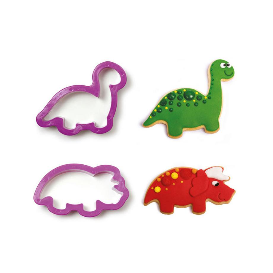 Decora Ausstecher Set 2 Dinosaurier 2 Stück  