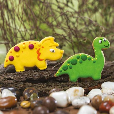 Decora Ausstecher Set 2 Dinosaurier 2 Stück  