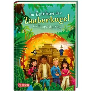 Im Zeichen der Zauberkugel 9: Im Tempel der Maya Gemmel, Stefan; Madesta, Katharina (Illustrationen) Couverture rigide 