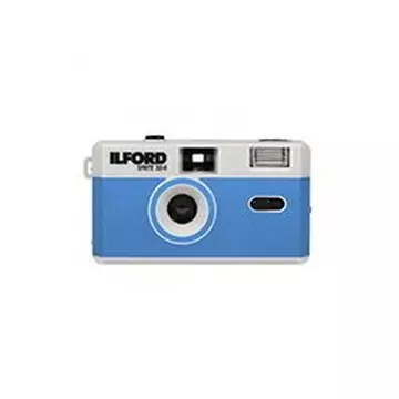 Ilford Sprite 35-II Kompakt-Filmkamera 35 mm Blau, Silber
