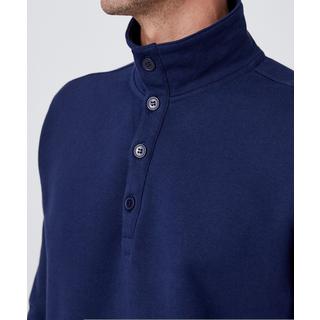 Damart  Sweatshirt aus Molton mit Stehkragen, aus reiner, schmiegsam weicher Baumwolle, innen Bouclé. 