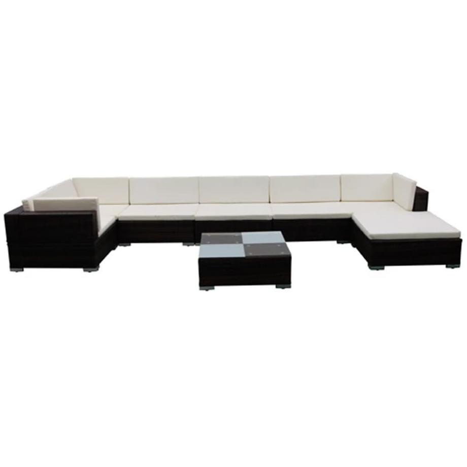 VidaXL Sonnenliege poly-rattan  