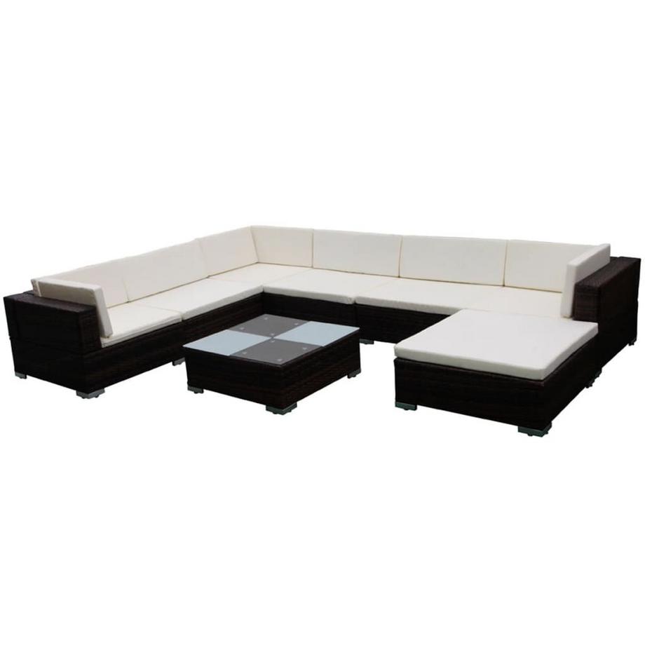 VidaXL Sonnenliege poly-rattan  