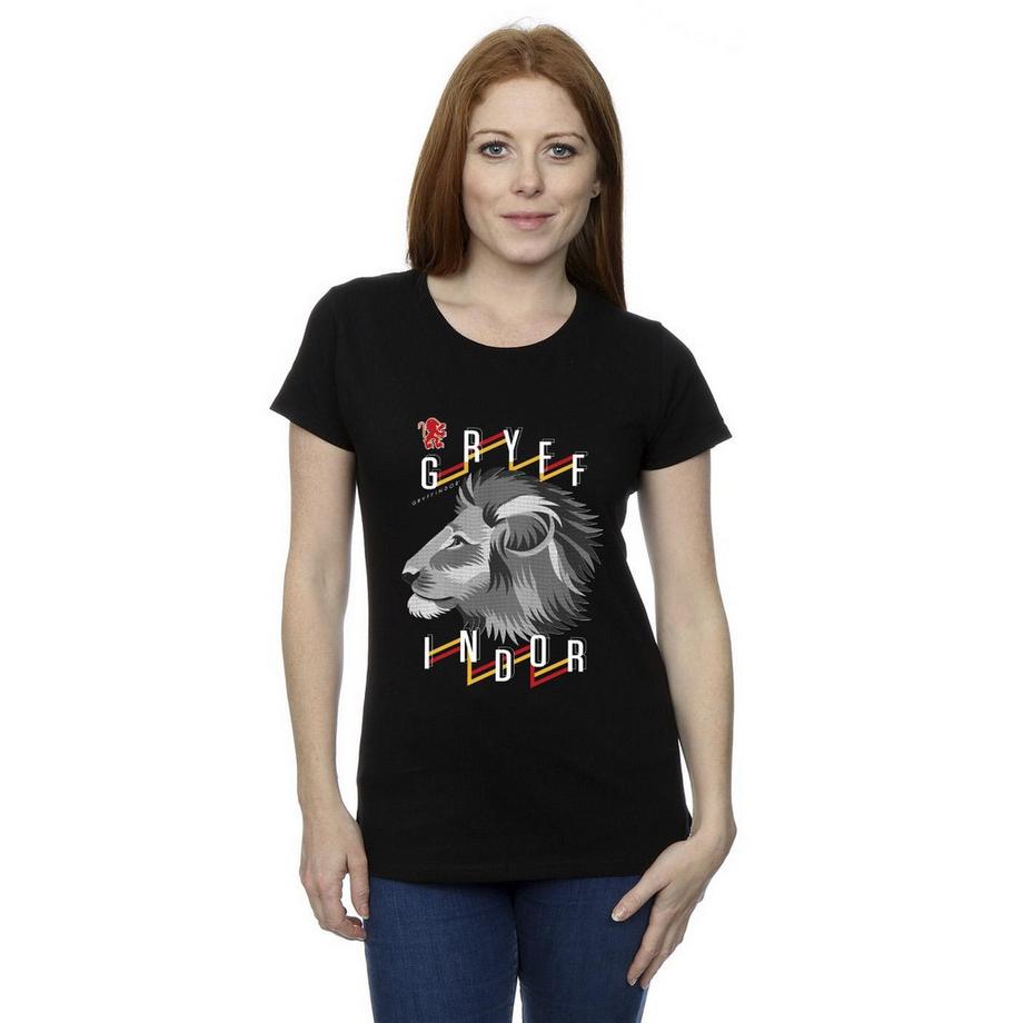 Harry Potter Gryffindor T-Shirt Stampata  