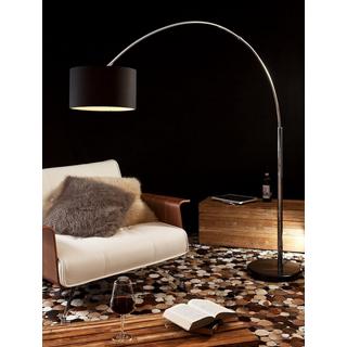 mutoni  Lampada ad arco 210 cm nera 