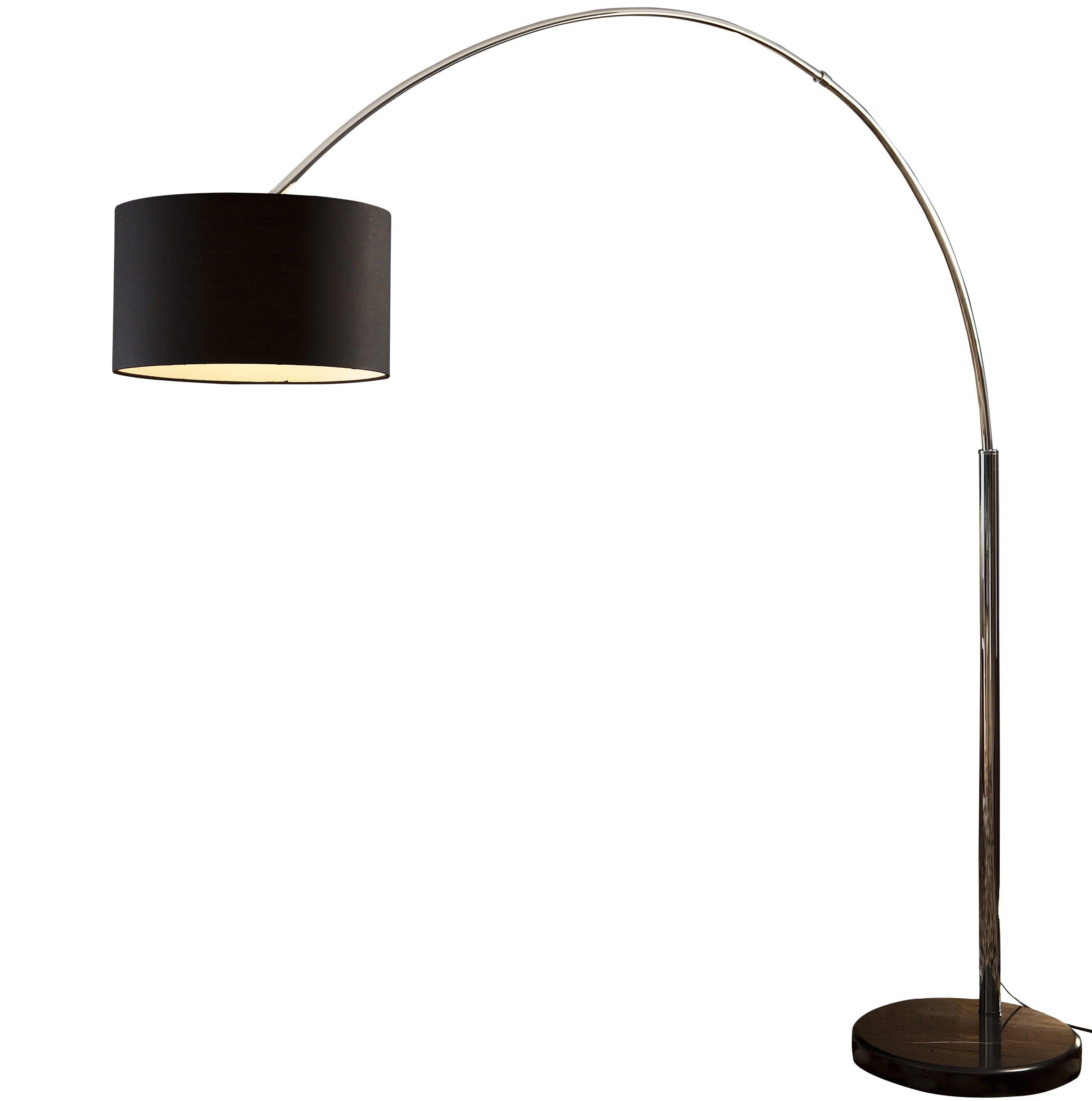 mutoni  Lampada ad arco 210 cm nera 