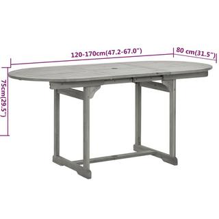 VidaXL Ensemble de salle à manger de jardin bois d'acacia  