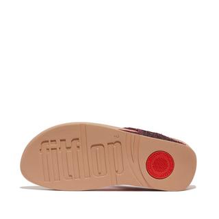 Fitflop  sandales lulu toe post - glitterball 