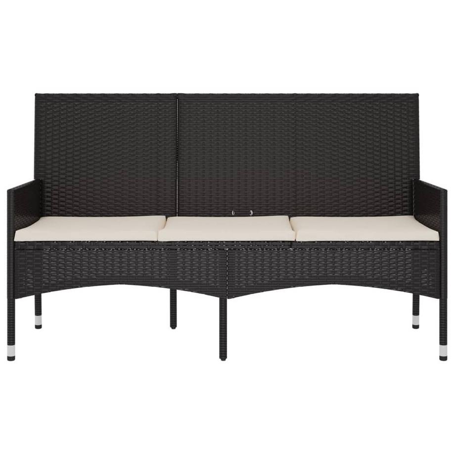 VidaXL Banc de jardin rotin synthétique  