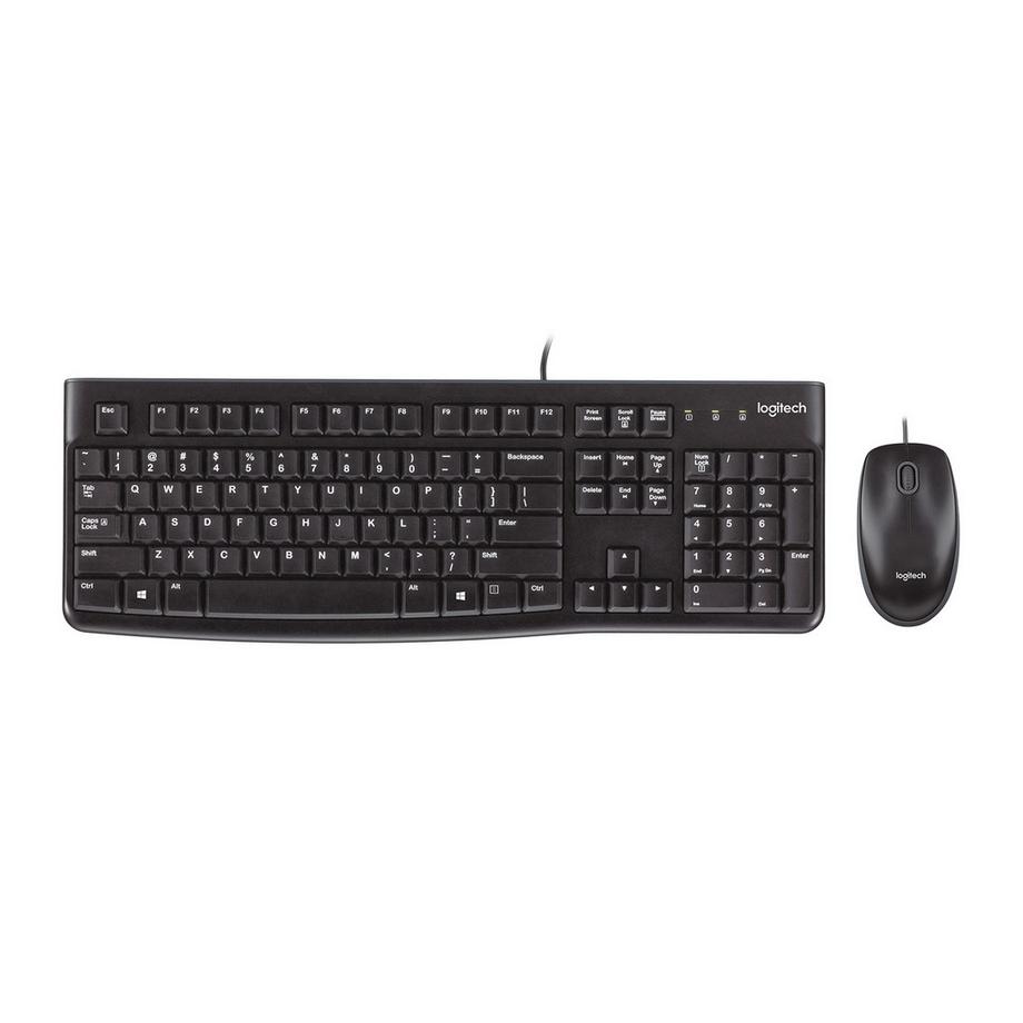 Logitech  MK120 (Eng. Int., Kabelgebunden) 