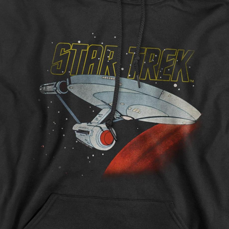 Star Trek Felpa con cappuccio Enterprise  