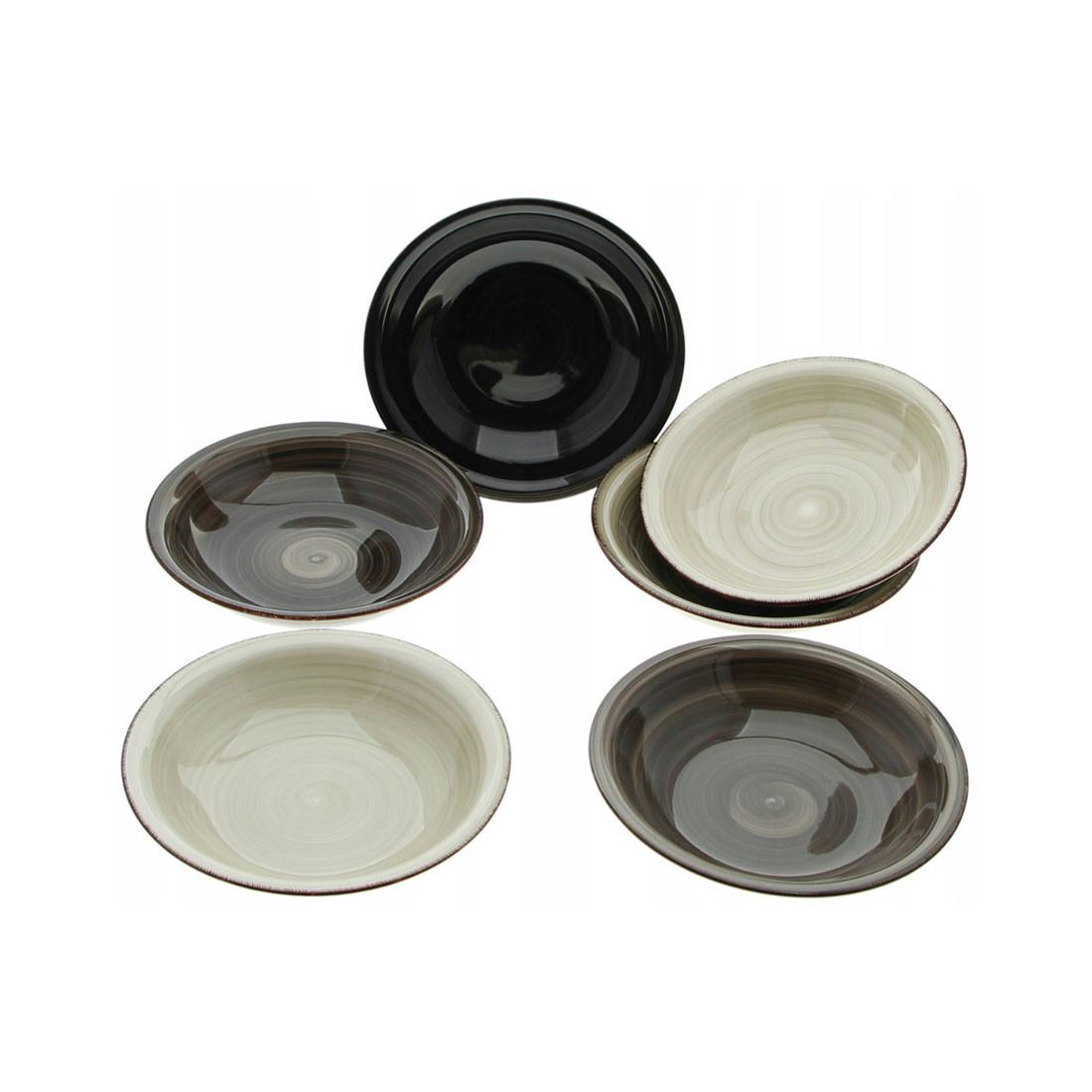 TAVOLA Teller Ø21cm Industrial 6 Stück assortiert  