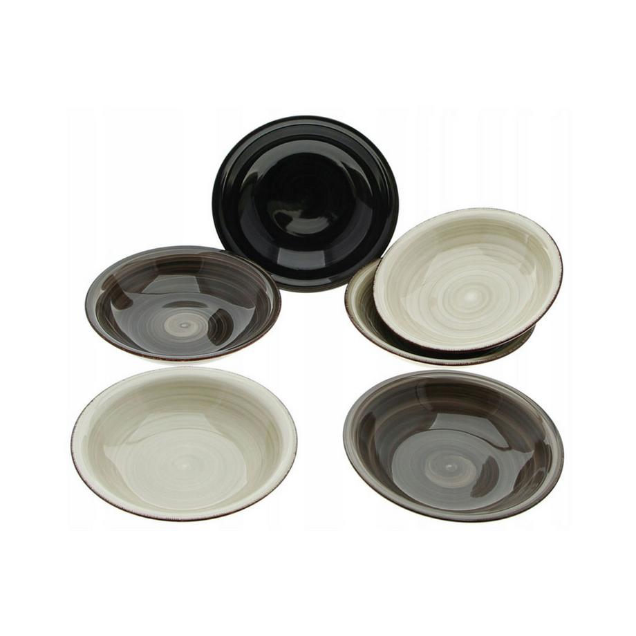 TAVOLA Teller Ø21cm Industrial 6 Stück assortiert  