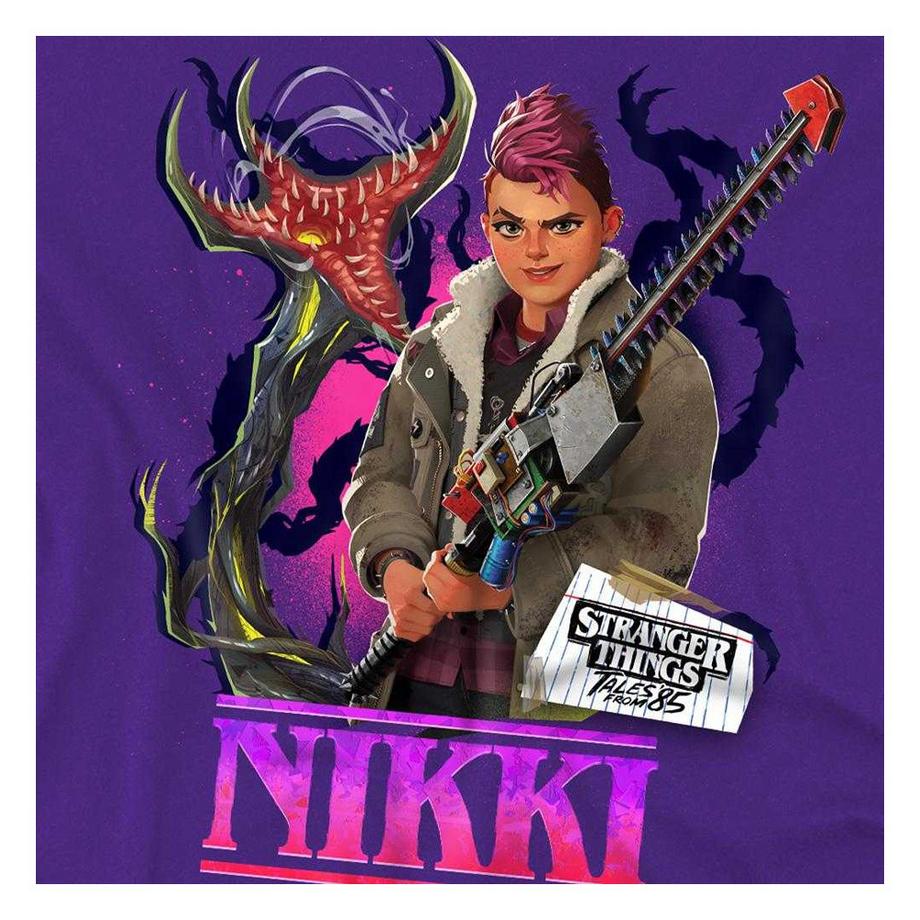 Stranger Things  T-ShirtMotif Nikki Baxter 
