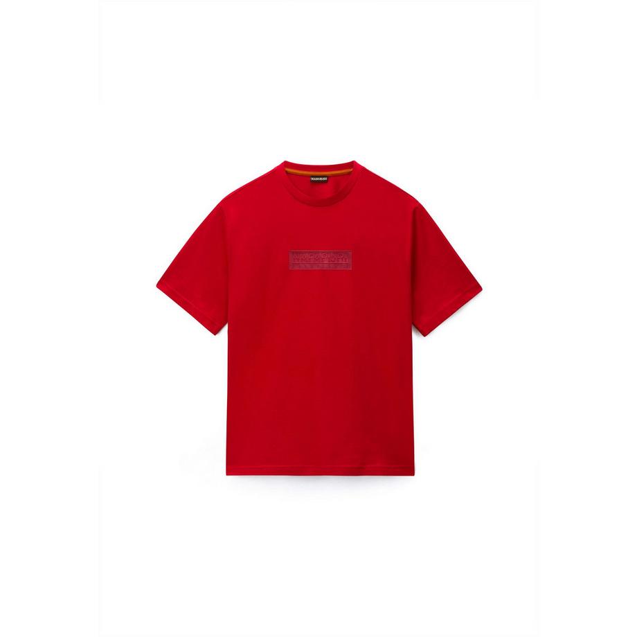 NAPAPIJRI T-Shirt a Maniche Corte S-Box Logo  