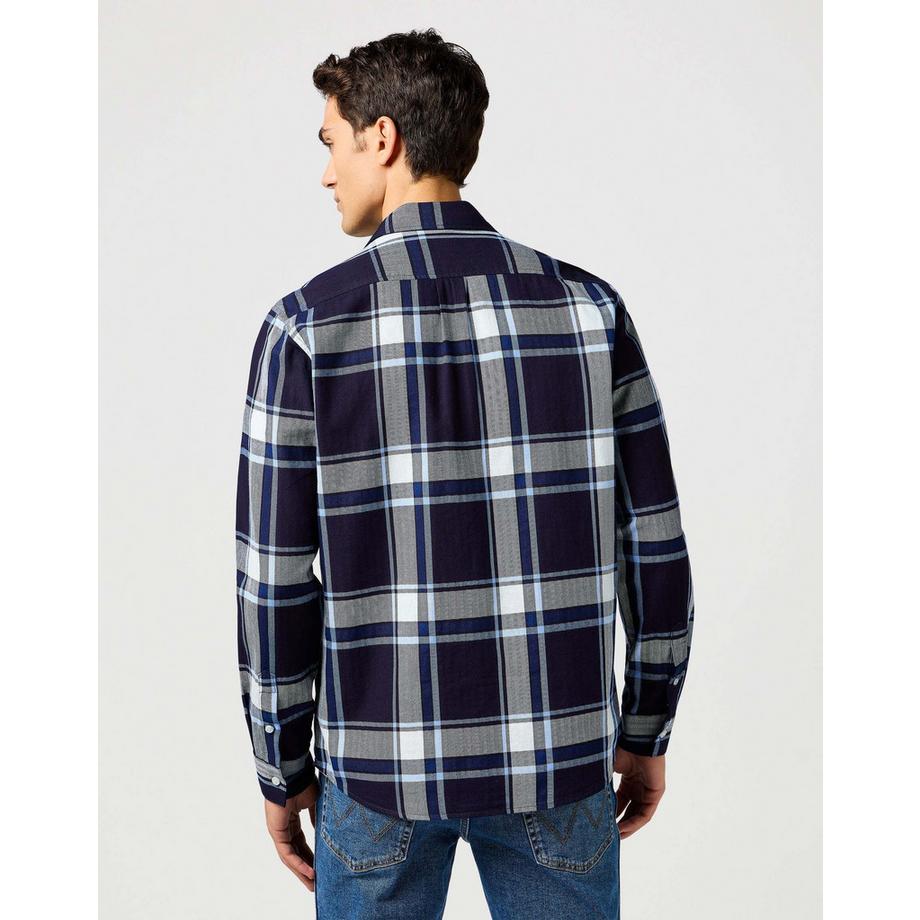 Wrangler Langarm 1 Pkt Hemd  
