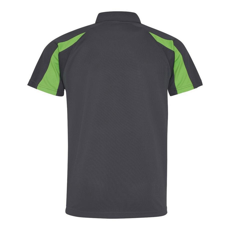 AWDis Kontrast Polo Shirt mit Raglanärmeln  