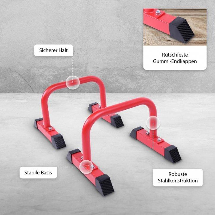 Gorilla Sports  Push Up Stand Bar Low 