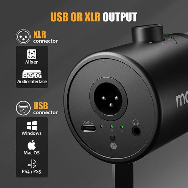 Maono  PD400X Microphone USB/XLR 