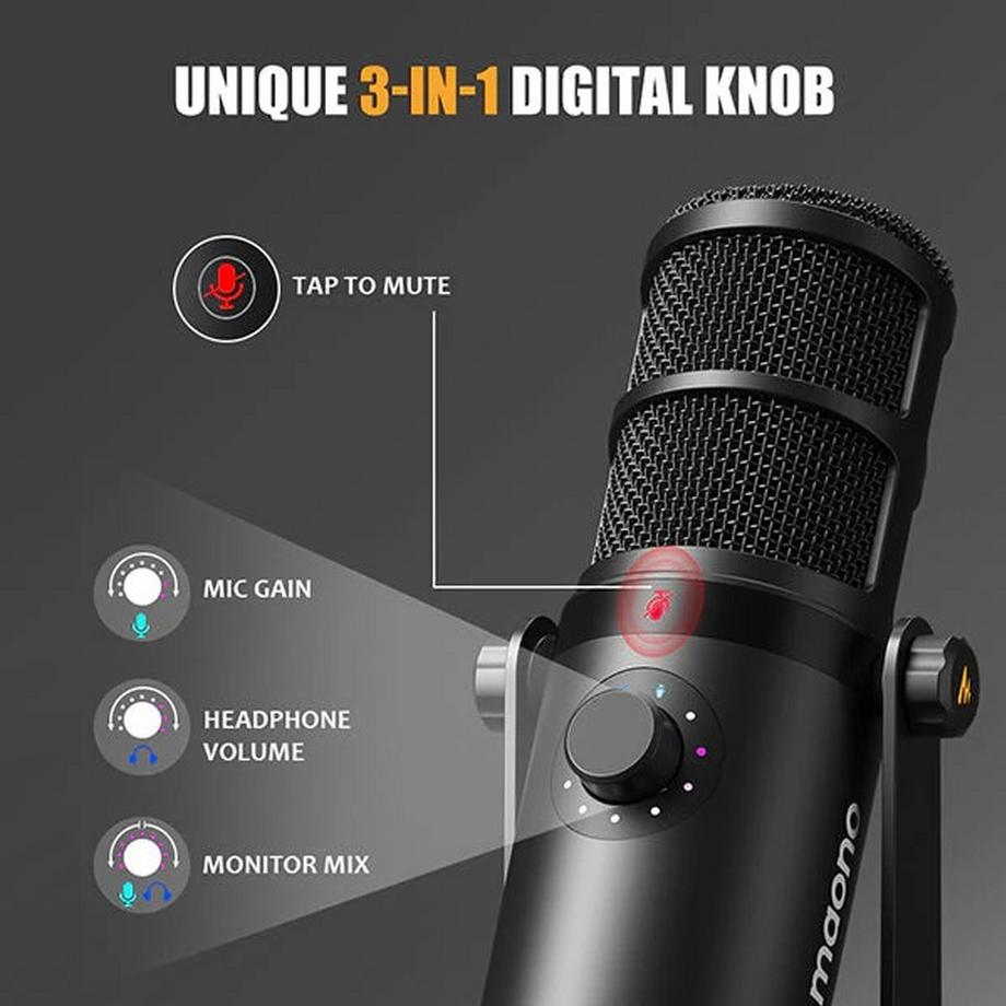 Maono  PD400X Microphone USB/XLR 