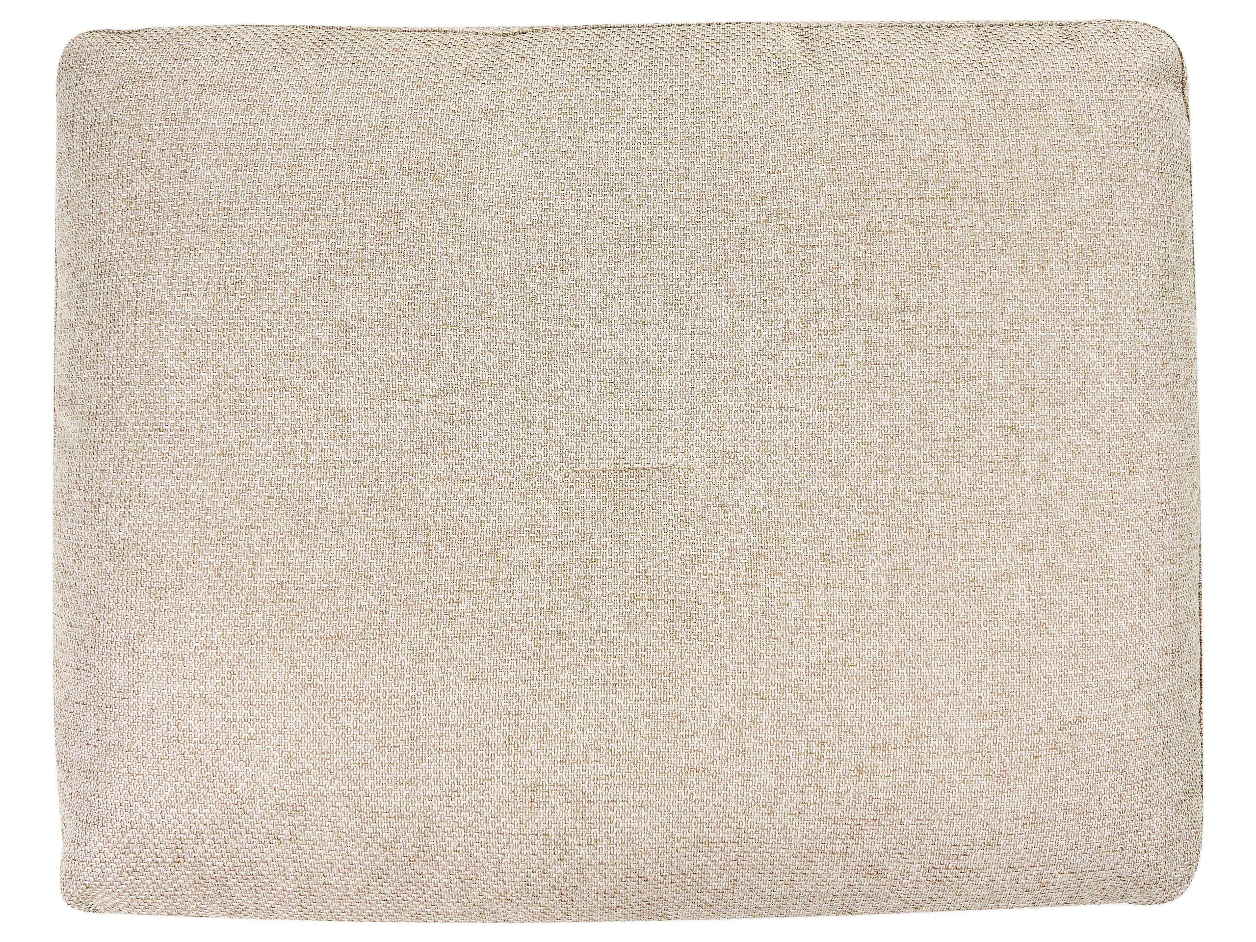 Beliani Chaise longue en Lino sintetico Moderno MARUM  