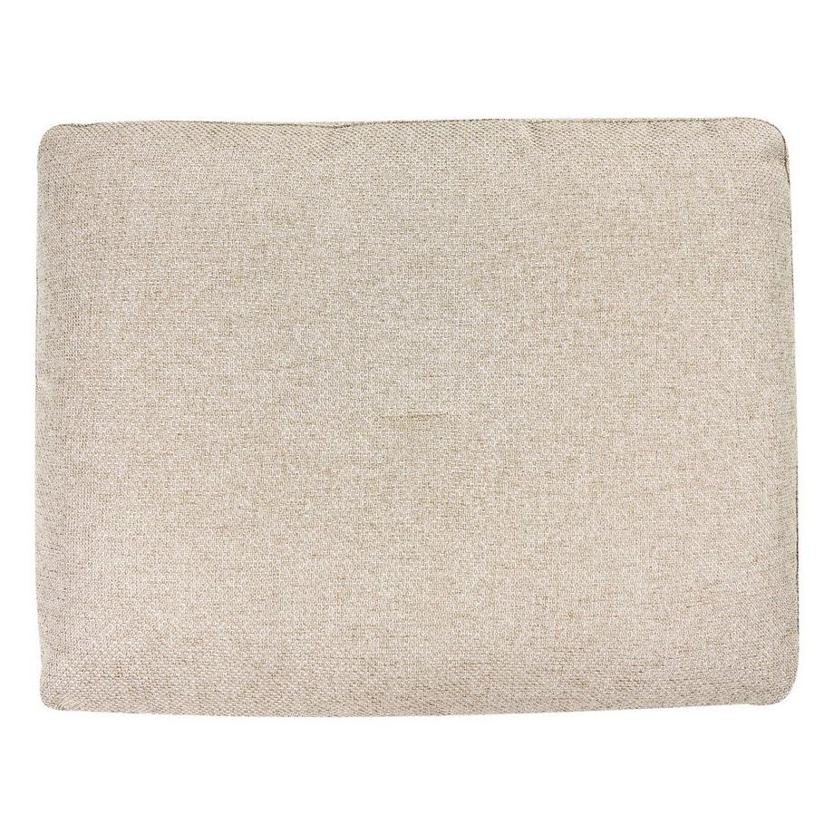 Beliani Chaise longue en Lin synthétique Moderne MARUM  