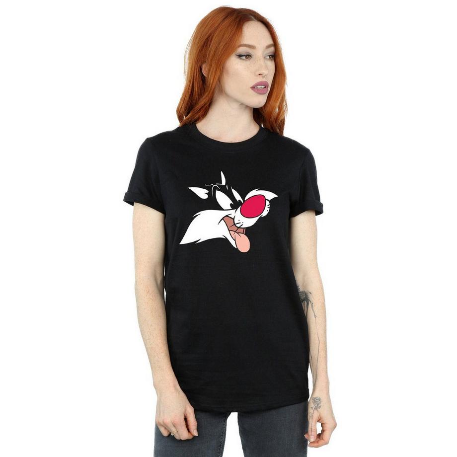 LOONEY TUNES Sylvester the Cat T-Shirt Imprimé  