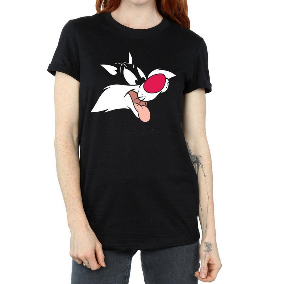 LOONEY TUNES Sylvester the Cat T-Shirt Imprimé  