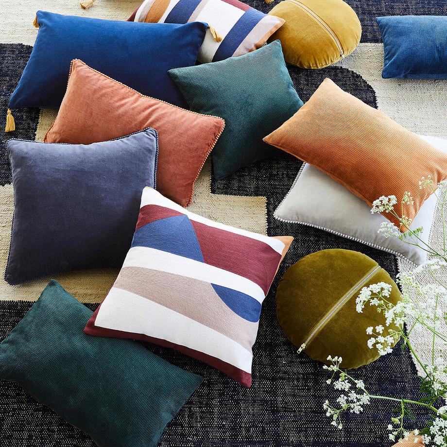 La Redoute Intérieurs Housse de Coussin Velours  