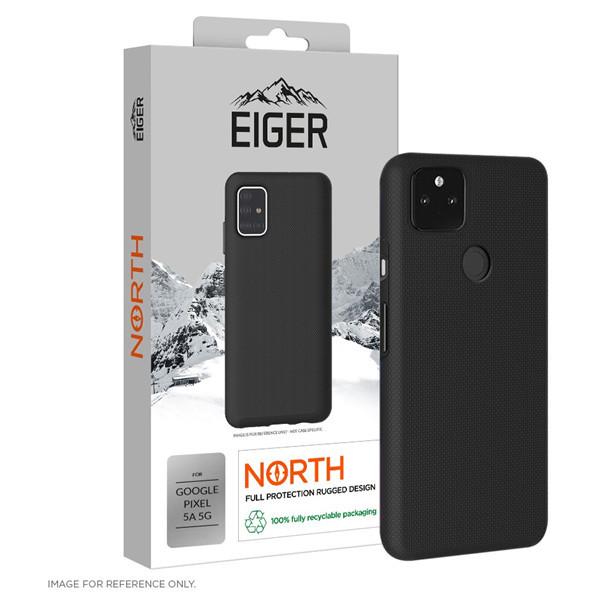 EIGER  Eiger Google Pixel 5a 5G North Cover Schwarz 