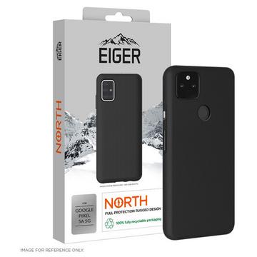 Eiger Google Pixel 5a 5G North Cover Schwarz