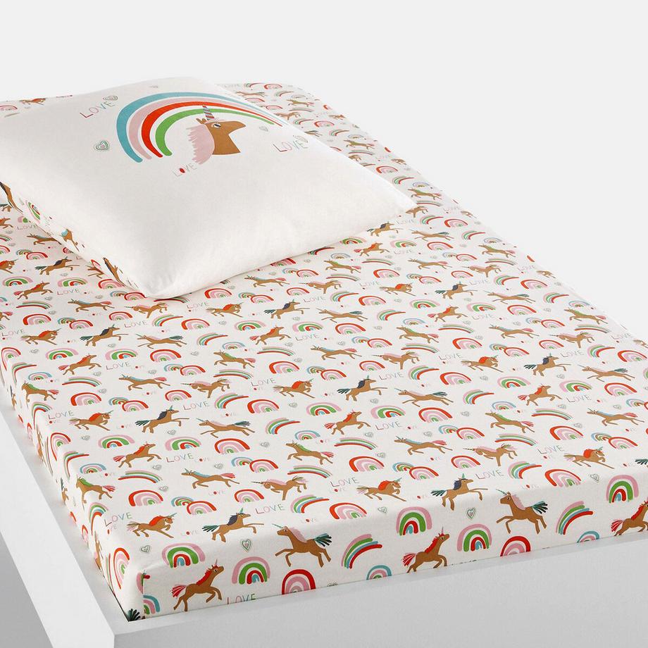 Drap-housse en coton biologique