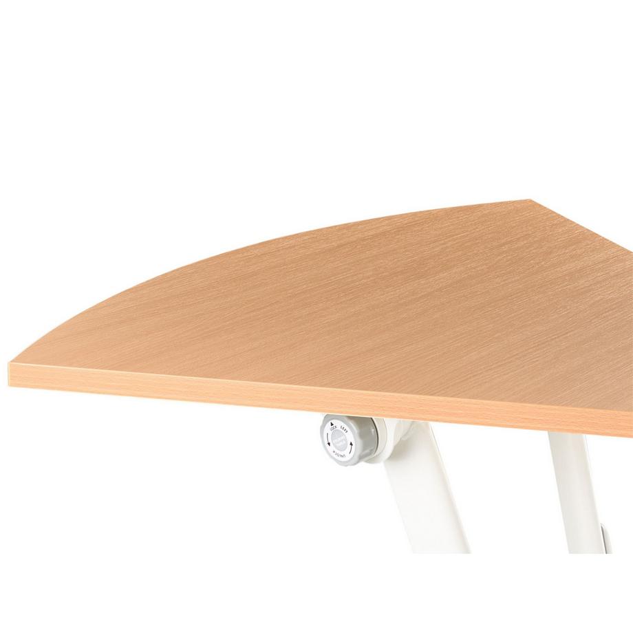 Beliani Bureau pliable en Panneau de particules mélaminé (MFC) Moderne BENDI  