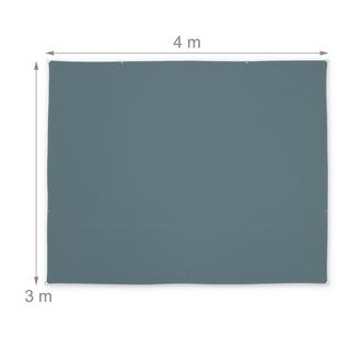 B2X Voile d'ombrage rectangulaire gris  