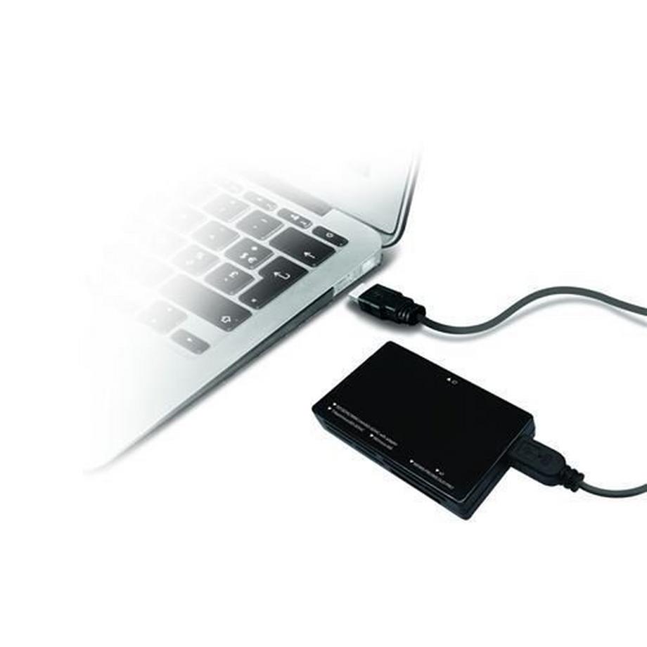 Itworks  Lecteur de cartes It Works USB 2.0 Noir 