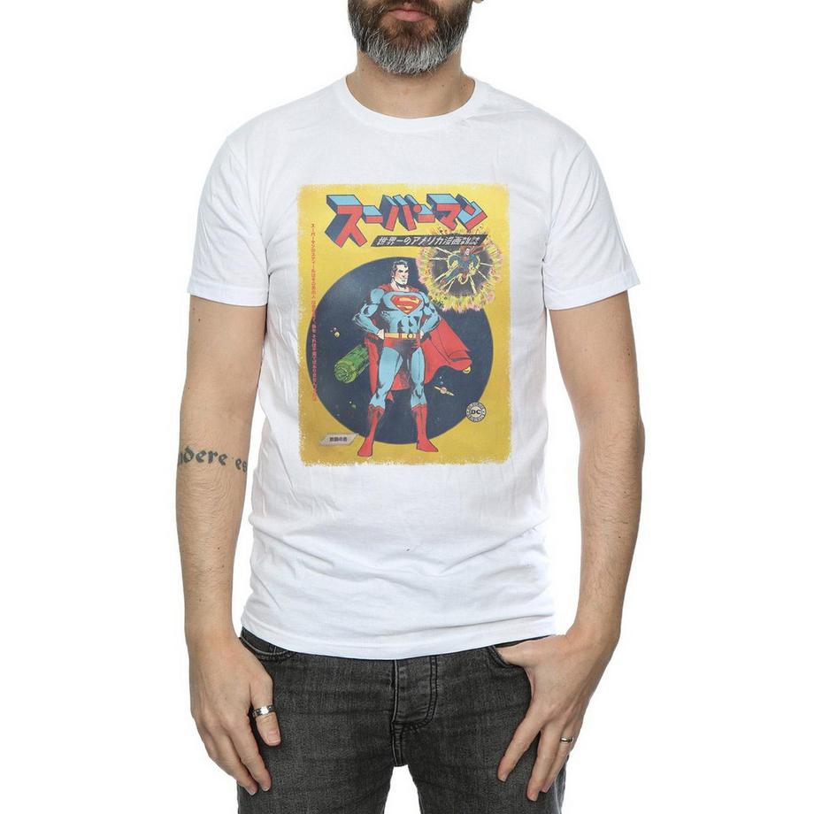 DC COMICS Superman Japanese Cover T-Shirt  