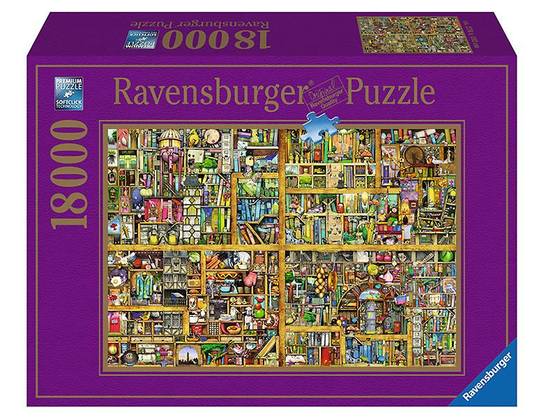 Ravensburger  Ravensburger puzzle Bibliothèque magique XXL 18000 pièces 