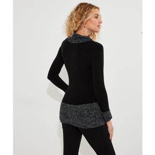 Joe Browns  Pullover mit Schalkragen und Knopfleiste 