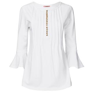 Joe Browns Top Lungo in Jersey con Abbottonatura  