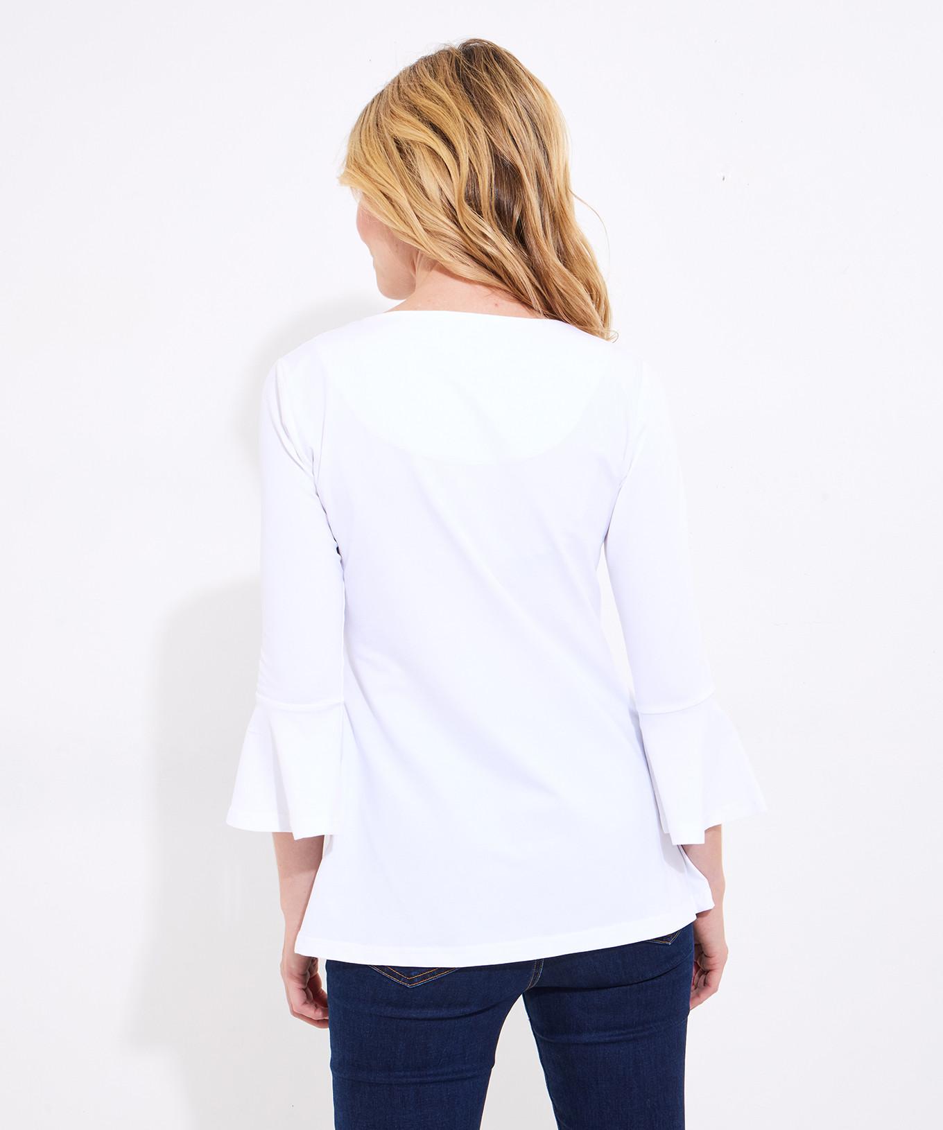 Joe Browns Top Lungo in Jersey con Abbottonatura  