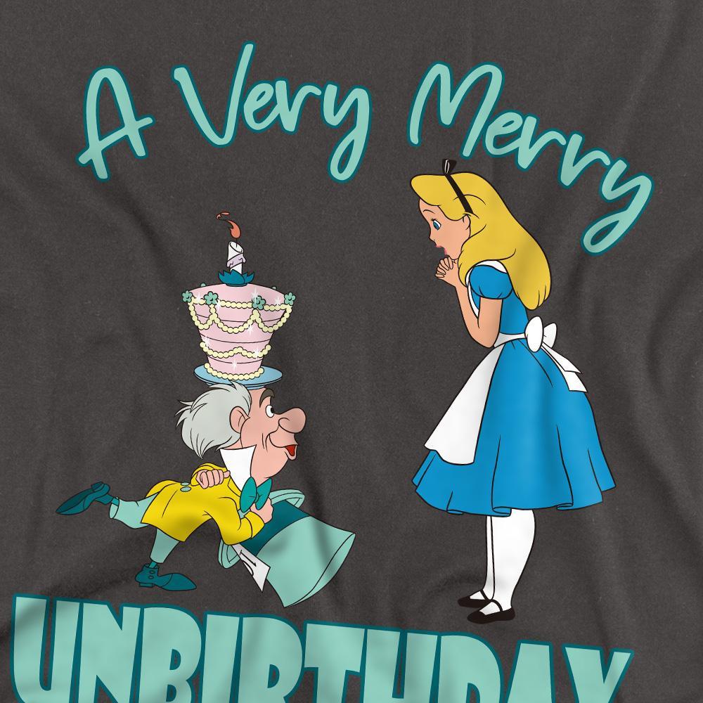 Alice in Wonderland Very Merry Unbirthday To Me T-Shirt Manches Longues  
