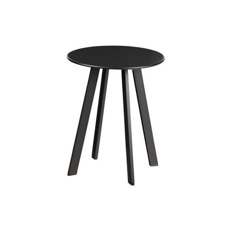 mutoni Table d'appoint Fer noir 40  