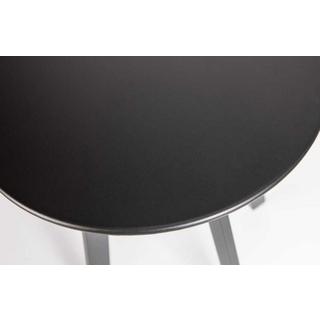 mutoni Table d'appoint Fer noir 40  