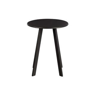 mutoni Table d'appoint Fer noir 40  