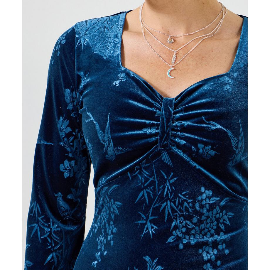 Joe Browns Top Tunica in Velluto Goffrato  