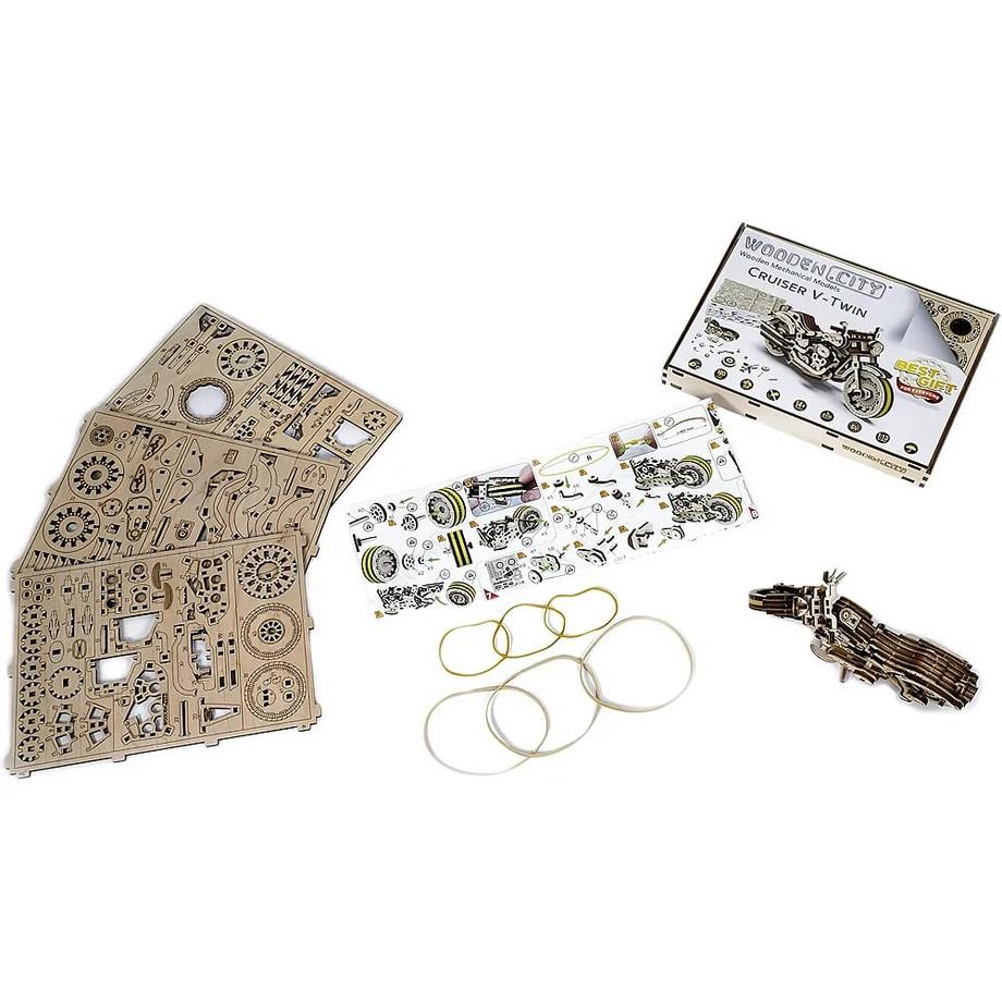 Wooden City  Cruisre V-Twin (168Teile) 