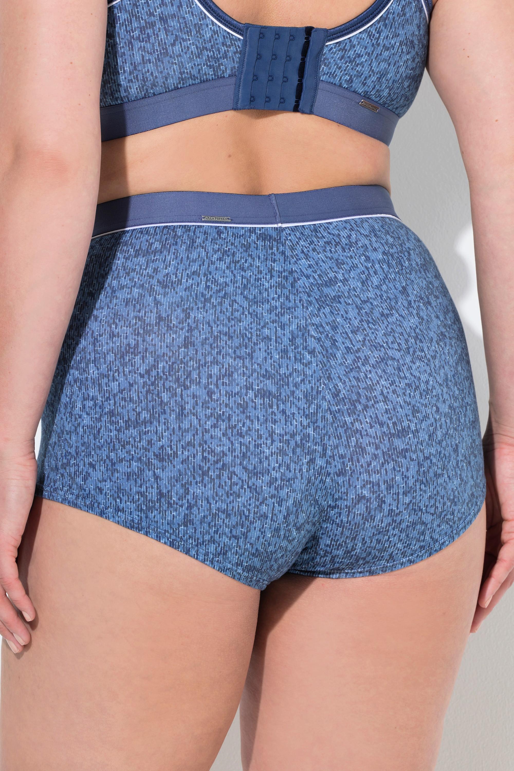 Ulla Popken Hipster Jeanslook Melangejersey  