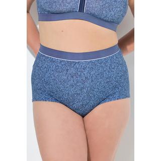 Ulla Popken Hipster Jeanslook Melangejersey  