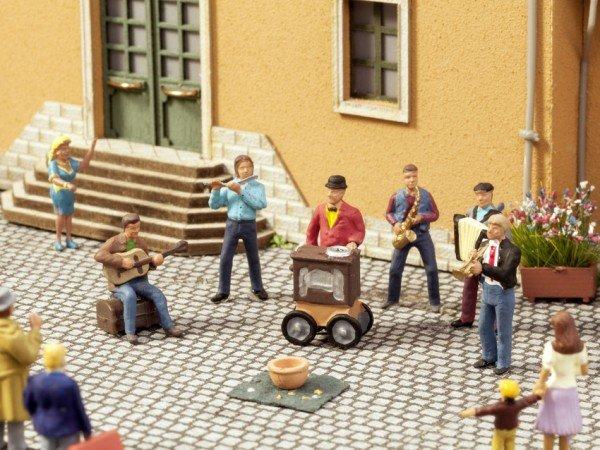 NOCH  NOCH Street Musicians pièce pour modèle à l'échelle et accessoires Figurines 